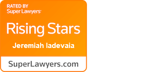 Super Lawyers Rising Stars Jeremiah Iadevaia badge