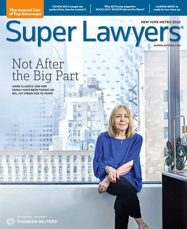 cover image of super lawyers featuring Anne Vladeck